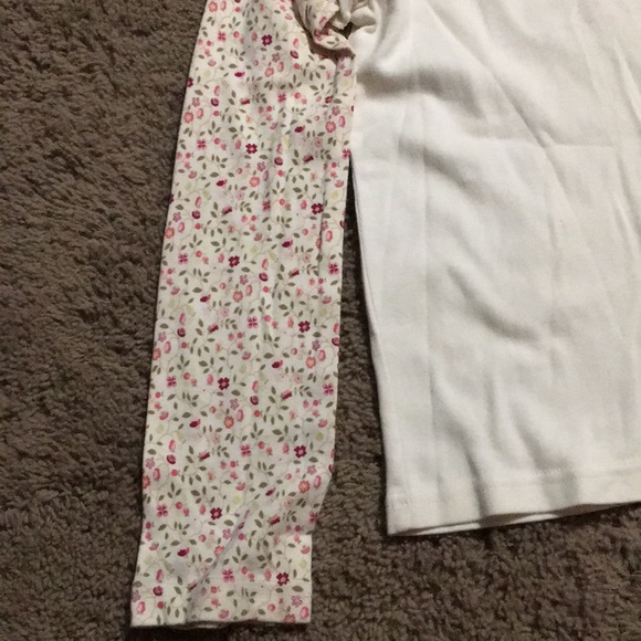 Vintage Gymboree Primrose Cream embroidered floral top sz 9 - Picture 3 of 9